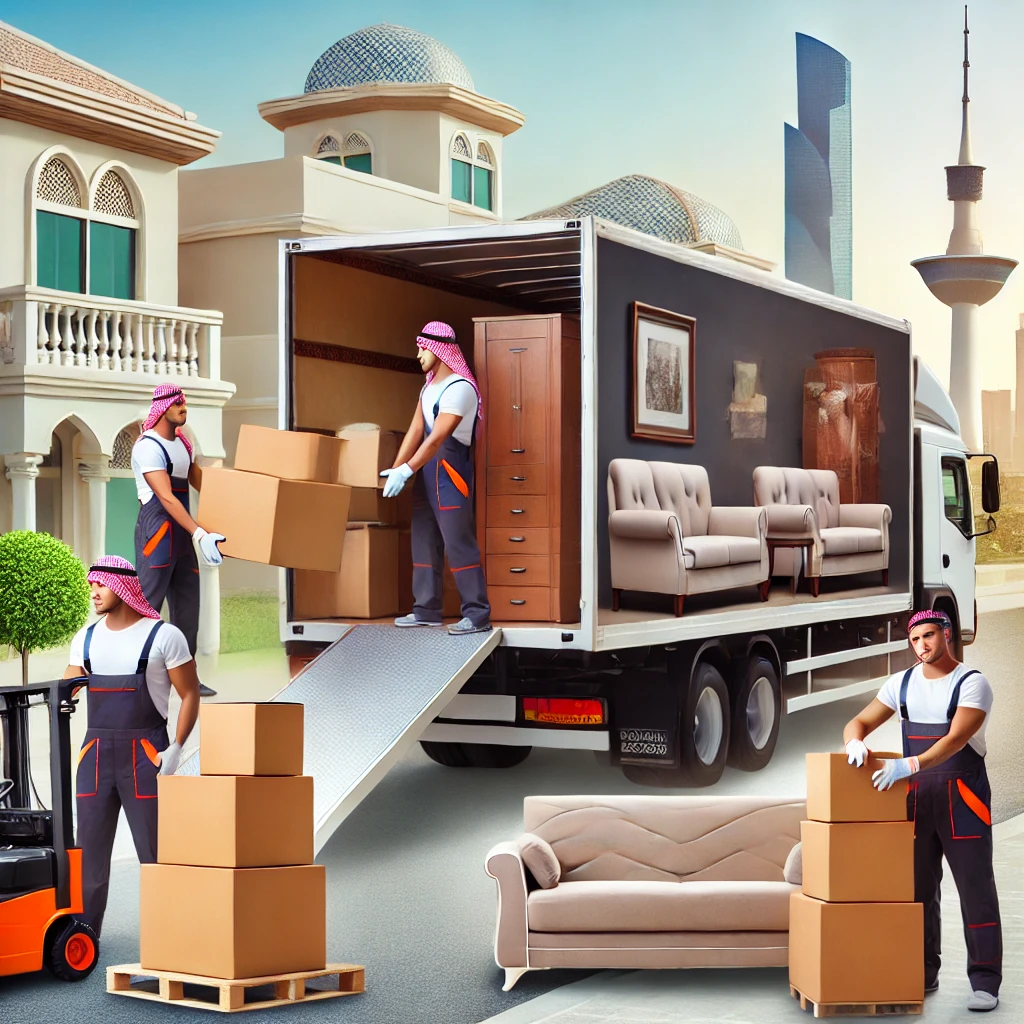 دليل شامل لخدمات نقل الأثاث في الكويت